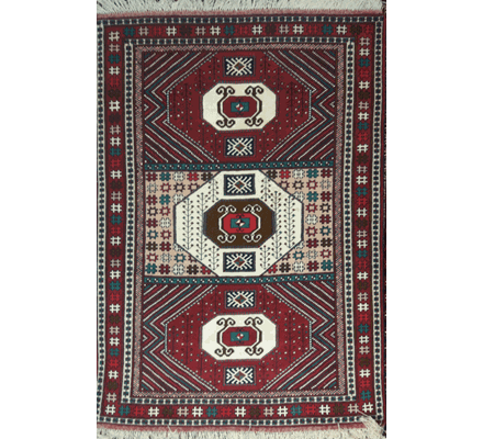 قالیچه ترکمن(چله پشم )